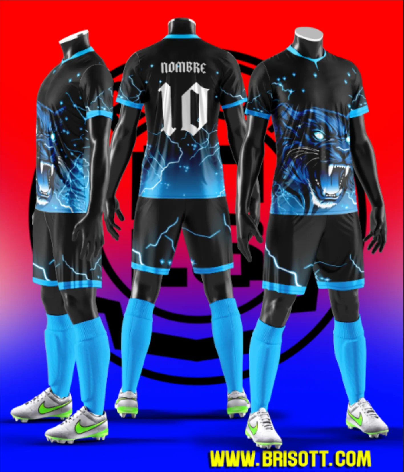 Mockup PANTERA BLUE MCP